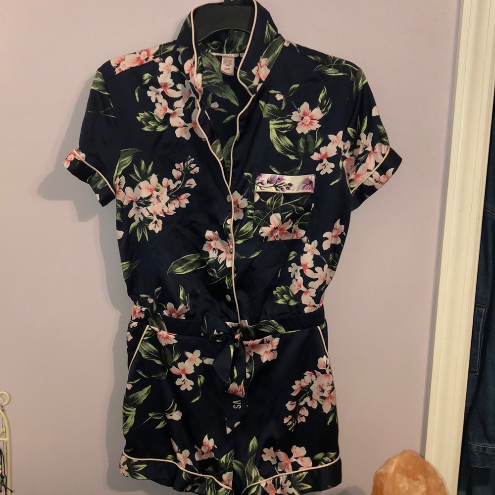Victoria Secret Sleep Floral Romper
